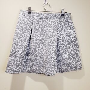 Behnaz Sarafpour gray and silver mini skirt size 7